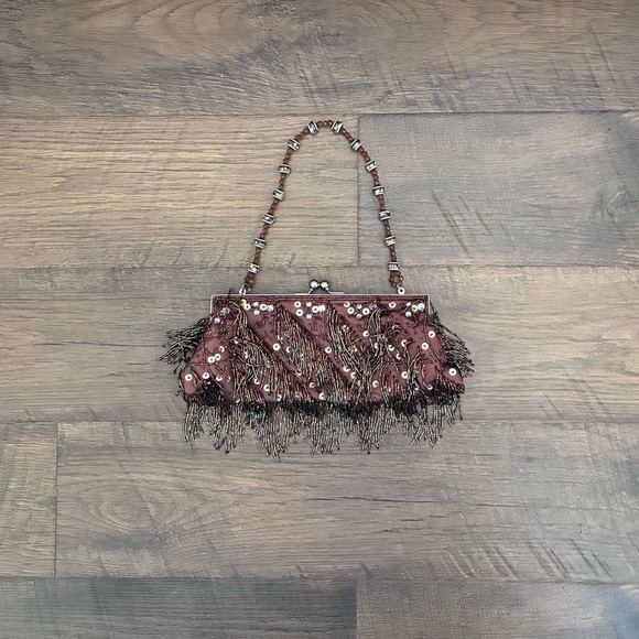 American Vintage Handbags - Vintage Beaded Handbag